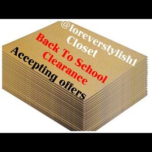 ACCEPTING OFFERS- BACK TO SCHOOL DEALS.